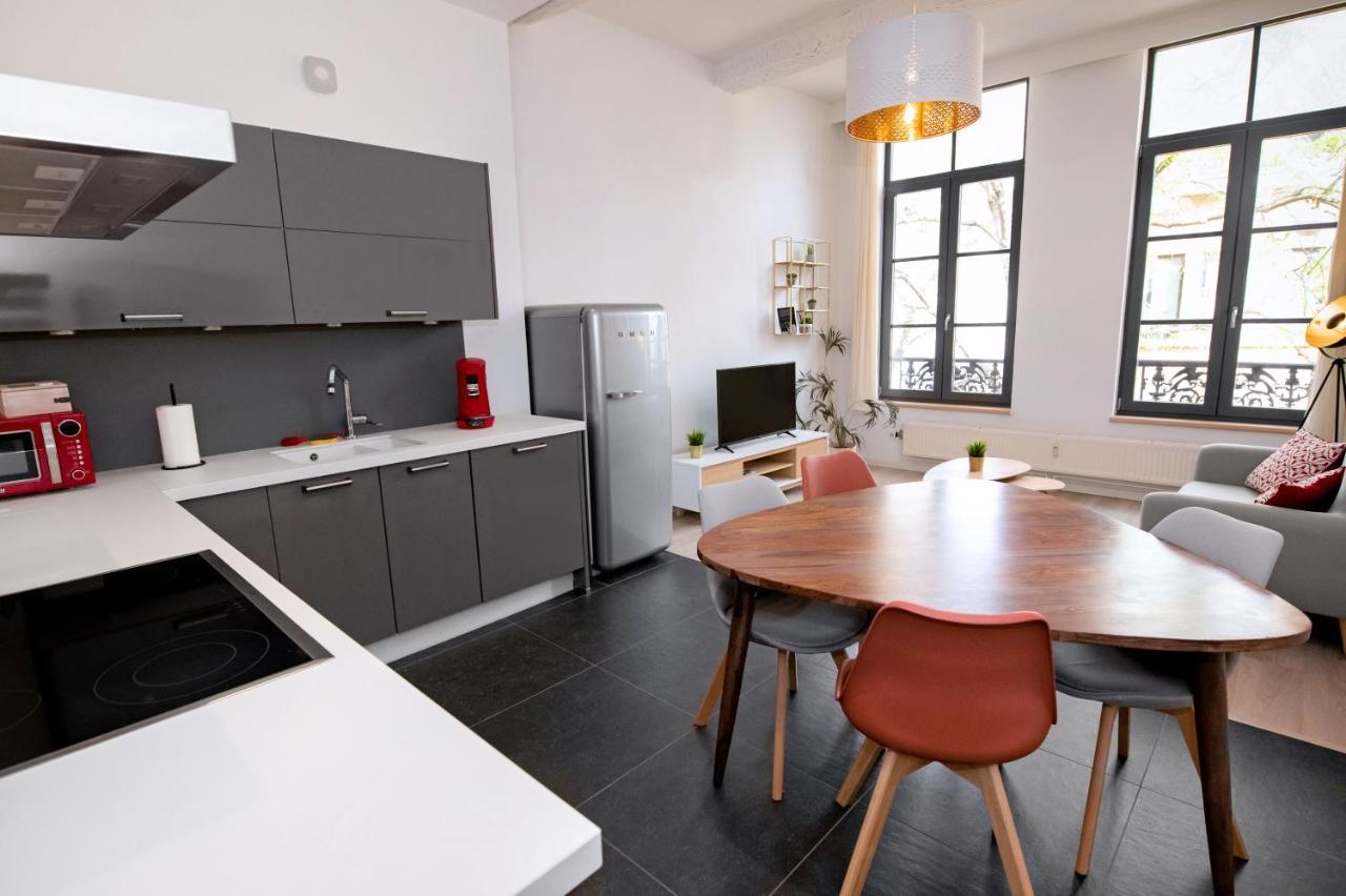 Les Cerisiers - Appart de Standing à Namur Centre Esterno foto