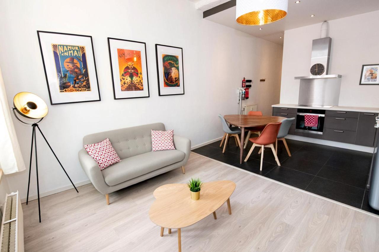 Les Cerisiers - Appart de Standing à Namur Centre Esterno foto