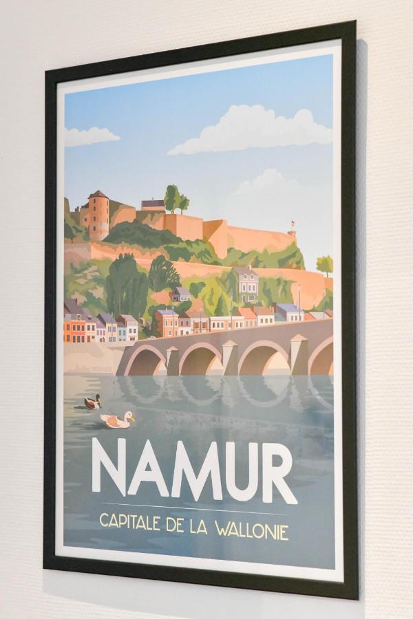 Les Cerisiers - Appart de Standing à Namur Centre Esterno foto